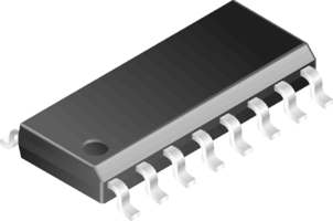 TEXAS INSTRUMENTS - CD74HC257M - 逻辑芯片 四路2输入复用器 高速 三态 16SOIC