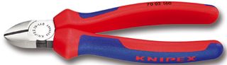 KNIPEX - 7002125 - 镊子 斜嘴 切割 125MM