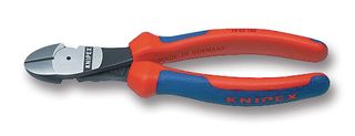 KNIPEX - 7402160 - 镊子 长斜嘴 切割160MM