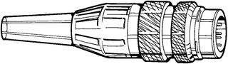 AMPHENOL TUCHEL - T3260-001 - 直电缆圆形公插头