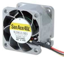 SANYO DENKI - SANACE FANS - 9L0412H301 - 风扇 40MM 长寿命 12VDC