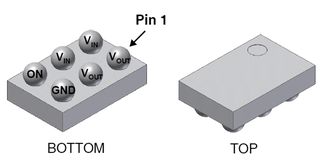 FAIRCHILD SEMICONDUCTOR - FPF1003 - 场效应管 MOSFET 智能开关 CSP-6