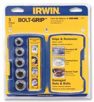 IRWIN INDUSTRIAL TOOL - 10504634 - 螺钉取出套件 5件