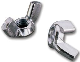 TR FASTENERS - M3- NWST-Z50- - 蝶形螺母 镀亮锌 M3