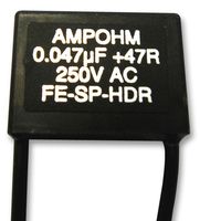 AMPOHM WOUND PRODUCTS - FE-SP-HDR23-47/47 - 接触抑制器 0.047uF 47Ω