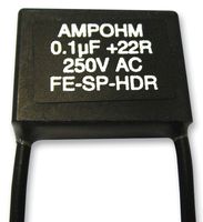 AMPOHM WOUND PRODUCTS - FE-SP-HDR23-100/22 - 接触抑制器 0.1uF 22Ω