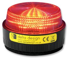 DELTA DESIGN - 44700301 - 信号灯柱 发光二极管 低功率 110-230V 红色