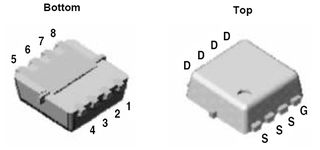 FAIRCHILD SEMICONDUCTOR - FDM3300NZ - 场效应管 MOSFET N型 MLP SMD