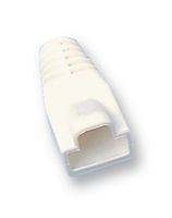 MH CONNECTORS - RJ45SRB-WHITE - 套管，RJ45 白色 包8