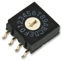 MULTICOMP - MCRM4AF-16R - 旋转开关 DIP SMD