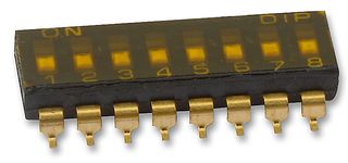 MULTICOMP - MCEMR-08-T - 开关 DIL SMD 8路