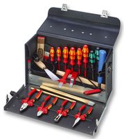 KNIPEX - 00 21 01 TL - 工具套件 24件 折页式工具包