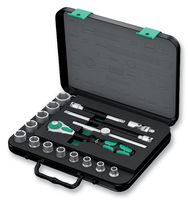 WERA - 8100 SB 3 - 棘齿工具套件 ZYKLOP 英制 17件